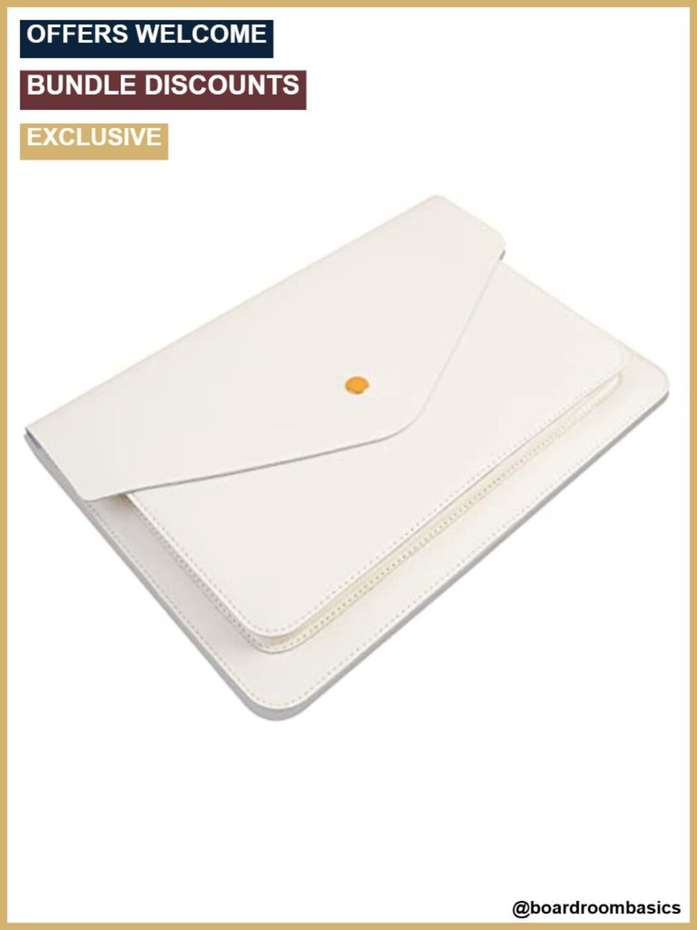 Leather Laptop Sleeve Case for 14 inch MacBook Pro & 13 inch MacBook Air